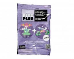 Plus-Plus violetinė kišenpinigių pakuotė 2in1