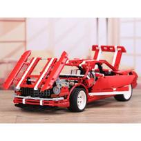 automobilio konstruktorius - Konstruktorius "Lenktyninė mašina", 2000 detalių - 6 nuotrauka