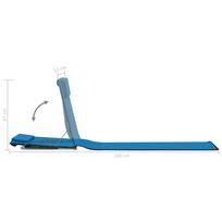 Gultas VLX Folding Beach Mats 44327, mėlynas