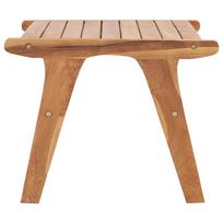 Lauko kėdė VLX Garden Chair, šviesiai ruda, 60 cm x 89.5 cm x 35 cm
