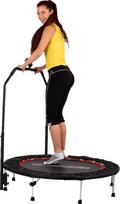 batutas 140 cm - inSPORTline 7199 PROFI Trampoline With Handlebar Digital 140cm - 3 nuotrauka