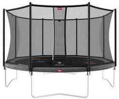 BERG Favorit Regular Levels - 430 cm, pilkas, su saugos tinklu Comfort