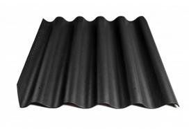 siferine stogi danga - Banguoti lakštai Cedral BANGA, kirsti kampai, 875x920mm (įv.spalvos) : Spalva - Tamsiai raudona, Matmenys stogo dangai, priedams - 875 x 920 - 4 nuotrauka