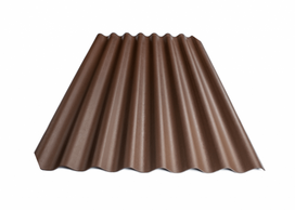 1750x1130 - Banguoti lakštai Eternit AGRO L, kirsti kampai, 1750x1130mm (įv.spalvos) : Spalva - Ruda, Matmenys stogo dangai, priedams - 1750 x 1130 - 4 nuotrauka