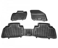 guminiai kilimeliai edge - REZAW-PLAST Ford Edge 2016 Rubber Floor Mats - 2 nuotrauka