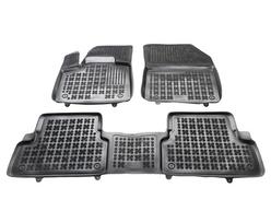 kilimeliai peugeot 3008 - REZAW-PLAST Peugeot 3008 2016 Rubber Floor Mats - 3 nuotrauka