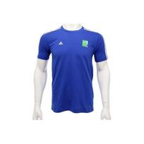 marskineles - Adidas Marškinėliai dziecięca FFH Tee Kids mėlyna dydis 128 (Z44784) - 1 nuotrauka