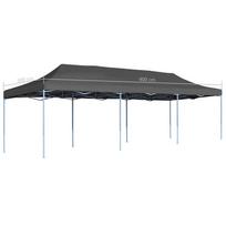 Išskleidžiama proginė palapinė, antracito spalvos, 3x9 m