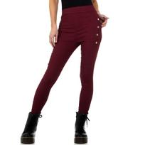 bordo kelnes - Bordo spalvos kelnės - 2 nuotrauka