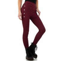 bordo kelnes - Bordo spalvos kelnės - 4 nuotrauka