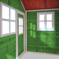 medines palapines - Medinis žaidimų namelis EXIT Loft 150 - Žalias - 8 nuotrauka