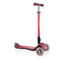 Triratis paspirtukas Globber Elite Deluxe, raudonas
