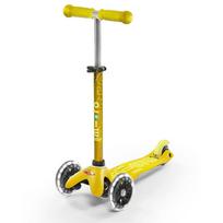 Vaikiškas paspirtukas Micro Mini Deluxe Yellow LED