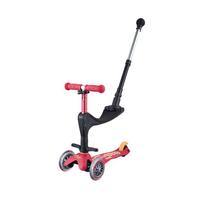 paspirtukas 3in1 - Vaikiškas paspirtukas Micro Mini 3in1 Deluxe Plus Ruby Red - 3 nuotrauka