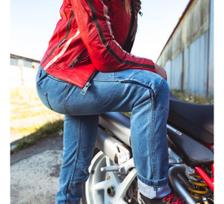 moto apranga - Moteriški moto džinsai W-TEC Lustipa - 8 nuotrauka