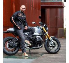 moto apranga - Men’s Motorcycle Jacket W-TEC 2Stripe - 2 nuotrauka