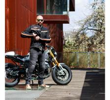 moto apranga - Men’s Motorcycle Jacket W-TEC 2Stripe - 4 nuotrauka