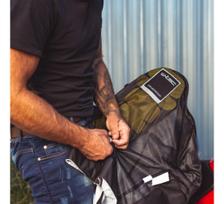 moto apranga - Vyriška tekstilinė striukė W-TEC 91 Cordura - 6 nuotrauka
