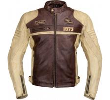 moto apranga - Vyriška odinė motociklo striukė W-TEC Retro - 1 nuotrauka