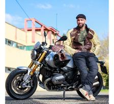 moto apranga - Vyriška odinė motociklo striukė W-TEC Retro - 4 nuotrauka