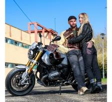 moto apranga - Vyriška odinė motociklo striukė W-TEC Retro - 5 nuotrauka
