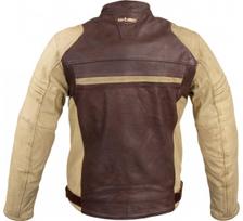 moto apranga - Vyriška odinė motociklo striukė W-TEC Retro - 7 nuotrauka