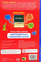 abecele - TAI BENT ABĖCĖLĖ! Magnetinis raidynas - 4 nuotrauka
