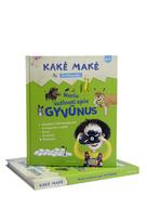 enciklopedija vaikams - Kakė Makė Enciklopedija. Noriu sužinoti apie gyvūnus - 3 nuotrauka
