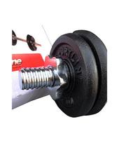 10kg svorisi - Keičiamo svorio metalinis hantelis inSPORTline 5-10kg - 2 nuotrauka