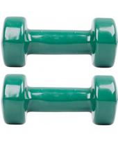 hanteliai 3kg - Aerobikos viniliniai hanteliukai inSPORTline 2x3kg - 1 nuotrauka