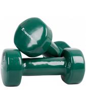hanteliai 3kg - Aerobikos viniliniai hanteliukai inSPORTline 2x3kg - 3 nuotrauka