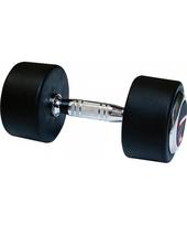 Gumuotas hantelis inSPORTline PROFI 50kg