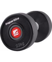 gumuoti hanteliai - Gumuotas hantelis inSPORTline PRO 22kg - 2 nuotrauka