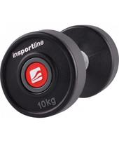 hanteliai 10kg - Gumuotas hantelis inSPORTline PRO 10kg - 3 nuotrauka