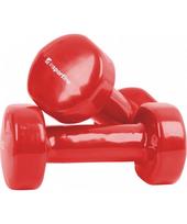 hanteliai 5 kg - Aerobikos viniliniai hanteliukai inSPORTline 2x1.5kg - 1 nuotrauka