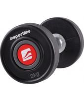 gumuoti hanteliai - Gumuotas hantelis inSPORTline PRO 2kg - 3 nuotrauka