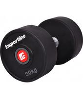 gumuoti hanteliai - Gumuotas hantelis inSPORTline PRO 30kg - 3 nuotrauka