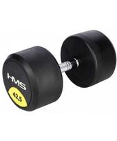hms, 1 kg - Guminis hantelis HMS HG Pro -  47,5 kg - 5 nuotrauka