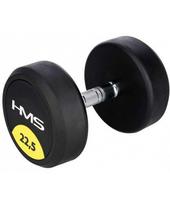 hms, 1 kg - Guminis hantelis HMS HG Pro -  47,5 kg - 11 nuotrauka