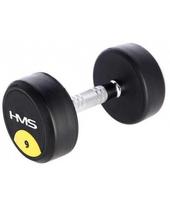 hms, 1 kg - Guminis hantelis HMS HG Pro -  47,5 kg - 17 nuotrauka