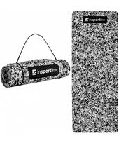 Treniruočių kilimėlis inSPORTline Camu 173x61x0,8cm - Grey Camouflage