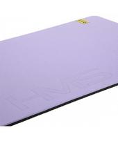 jogos kilimelis 5 cm - Treniruočių kilimėlis HMS Premium MFK07 violetinis-juodas, 120x60cm, EVA 15mm - 3 nuotrauka