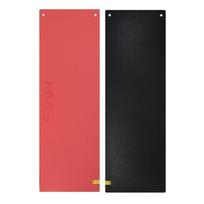 jogos kilimelis 5 cm - Treniruočių kilimėlis HMS MFK03 raudonas-juodas - 1 nuotrauka