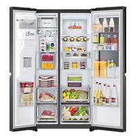lg juoda saldytuvas - LG GSXV90MCDE - 2 nuotrauka