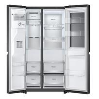 lg juoda saldytuvas - LG GSXV90MCDE - 4 nuotrauka