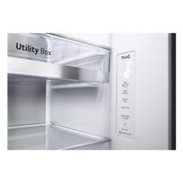lg juoda saldytuvas - LG GSXV90MCDE - 11 nuotrauka