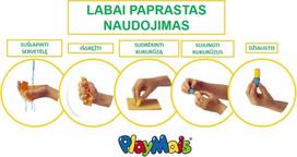 kukuruzu zaidimas - PlayMais žaidimas One 80, Žirafa - 3 nuotrauka