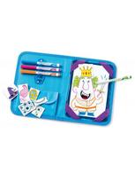 magnetine piesimo lenta - Piešimo rinkinys su magnetine lenta Maped Creativ Travel Board Knights and Princesses - 5 nuotrauka