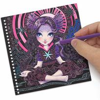 braizymo rinkinis - Raižymo rinkinys Nebulous Stars Zen Scratch & Sketch 11128 - 2 nuotrauka