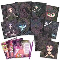 braizymo rinkinis - Raižymo rinkinys Nebulous Stars Zen Scratch & Sketch 11128 - 3 nuotrauka